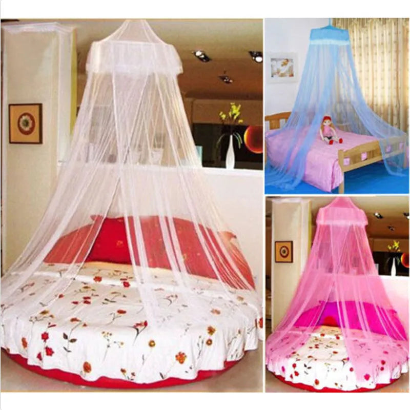 Toddler Baby Bedding Crib Netting Girls Princess Mosquito Net Kids Lace Bed Canopy