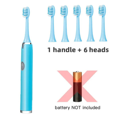 1. Tongwode Sonic Electric Toothbrush 
2. IPX7 Waterproof Adult Couple Home Use 
3. Soft Bristle Replaceable 
4. 6 Tooth Brush Heads