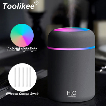 300ml Colorful Cup Humidifier Mini USB Aroma Diffuser