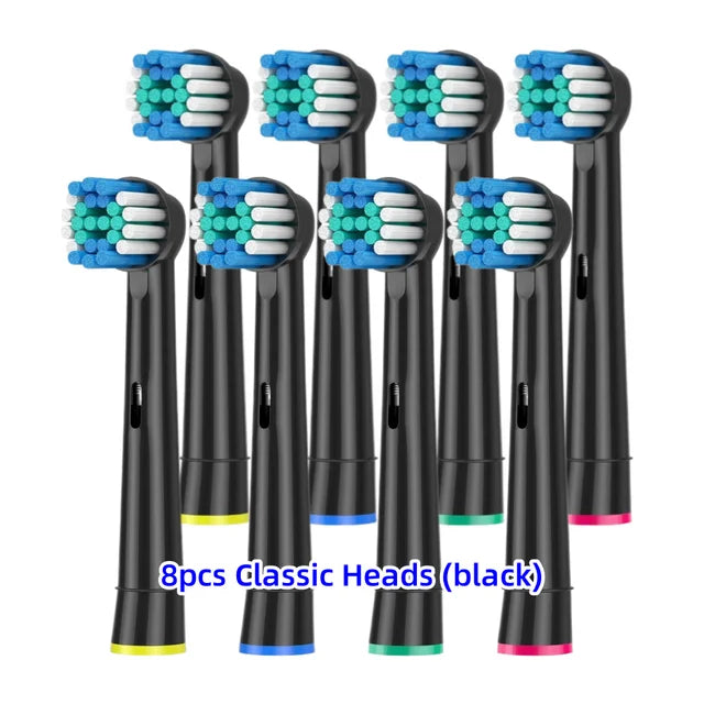 Toothbrush Replacement Heads Refill for Braun Oral-B Electric Toothbrush Pro1000 Pro 3000 Pro5000 Pro7000 Vitality Floss Action.