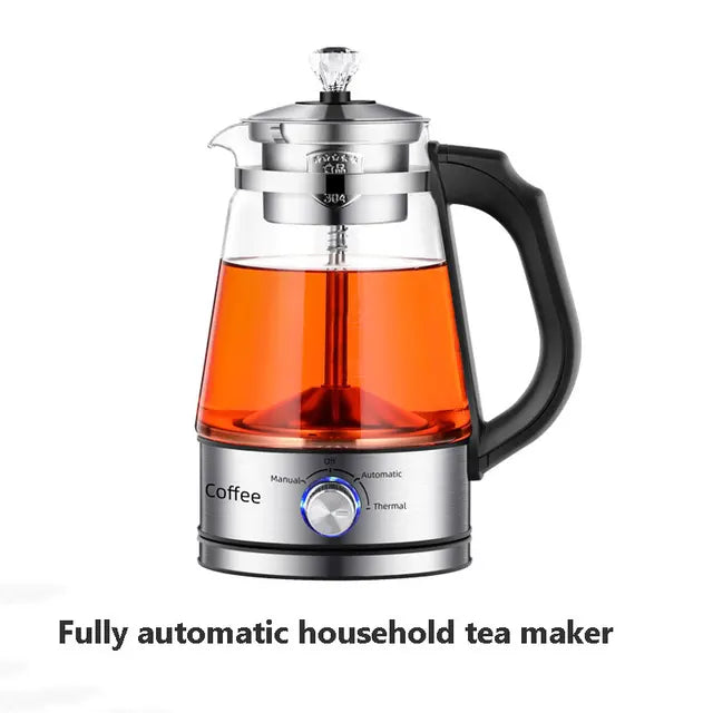 1. Fully Automatic Household Tea Maker
2. Steam Spray Black Tea Pot
3. Glass Electric Tea Pot 
4. Coffee Pot