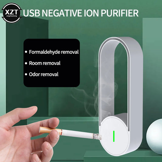 USB Anion Air Purifier
Home Air Purifier Filter
Car Air Freshener
Odor Smoke Remover
Purifying Air Silent