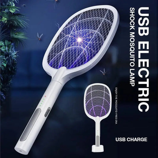 USB Electric Shock Mosquito Lamp
Portable Handheld USB Charging Fly Swatter
Electric Shock Triple-layer Mesh Lamp
Home Tools