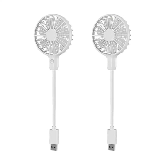 USB Plug in Fan Flexible Neck Lightweight 360 Adjustable Summer Gift Portable Fan for Home Indoor Outdoor Hiking Working Fishing.