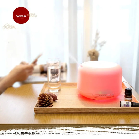 Ultrasonic Aroma Humidifier with Remote Control