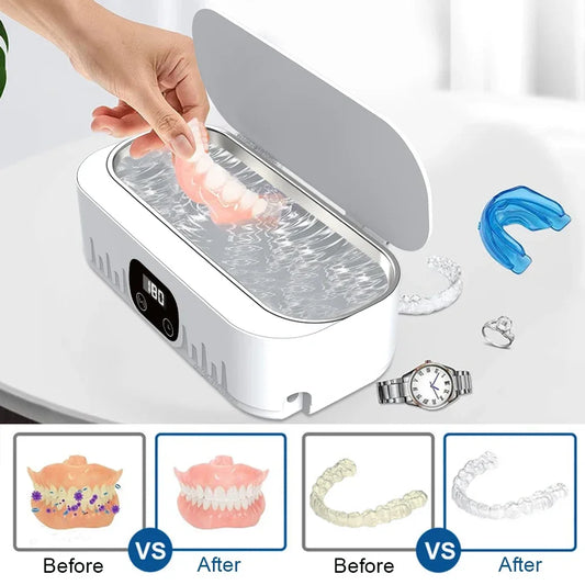 Ultrasonic Cleaner Dental Cleaning Bath 47kHz High Frequency Vibration