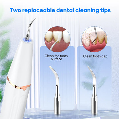 Ultrasonic Teeth Plaque Tartar Remover Electric Dental Stone Cleaner