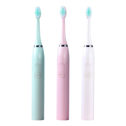 Ultrasonic Electric Toothbrush with 3 Brush Heads
