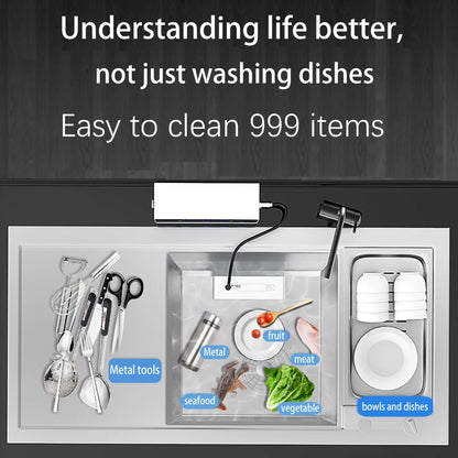 Ultrasonic Dishwasher for Household Kitchen Equipment
Ultrasonic Cleaning Machine for Deep Cleaning