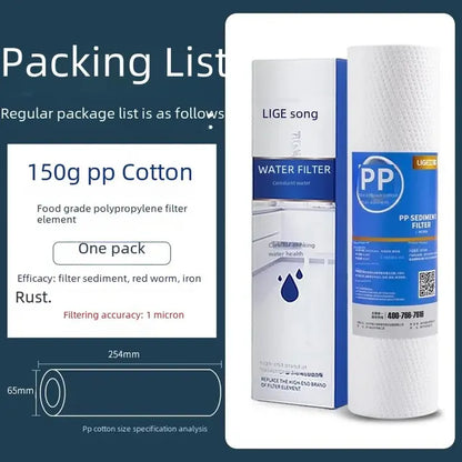 Pp Cotton Activated Charcoal Water Purifier Filter Kit Home Use