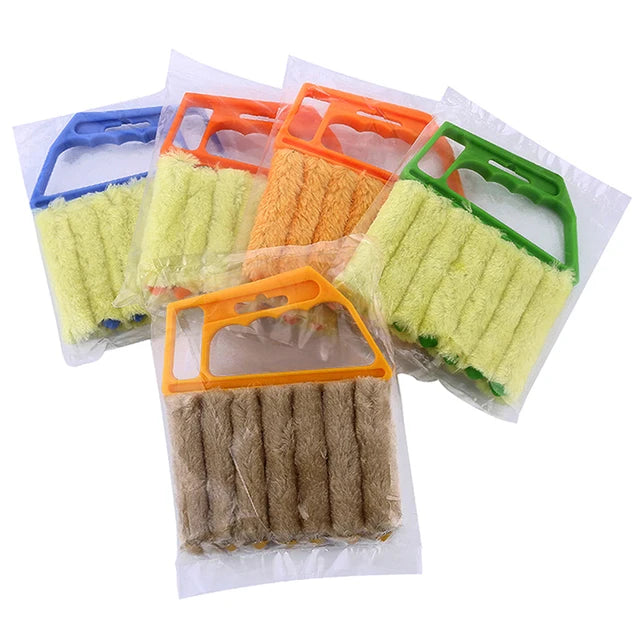 Blind Blade Cleaning Cloth Window Cleaning Brush Microfiber Air Conditioner Duster Car Electric Fan Cleaner Washable Tool.