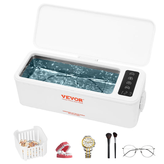 VEOVR 450ml Ultrasonic Cleaner Mini Portable Washing Machine