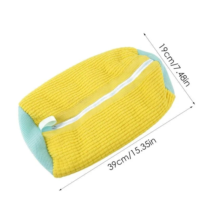 Wash Bag Padded Net Laundry Shoes Protector
Fluffy fibers Polyester Washing Machine Friendly
Laundry Bag Drying Bags