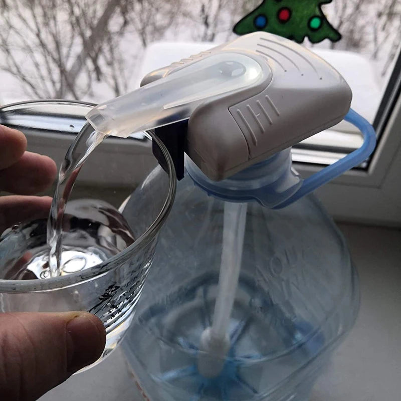 Water Dispenser Electric Faucet for Iced Beverage Milk Juice Splash-Proof Bottle Spout