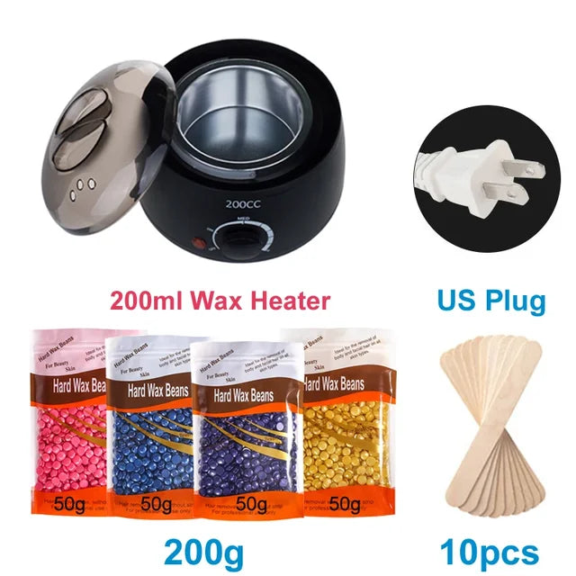 Wax Machine Kit for Hair Removal