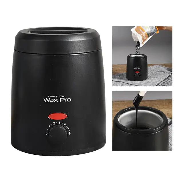 Electric Wax Heater Warmer Pot - Depilatory Hair Body Waxing Kit