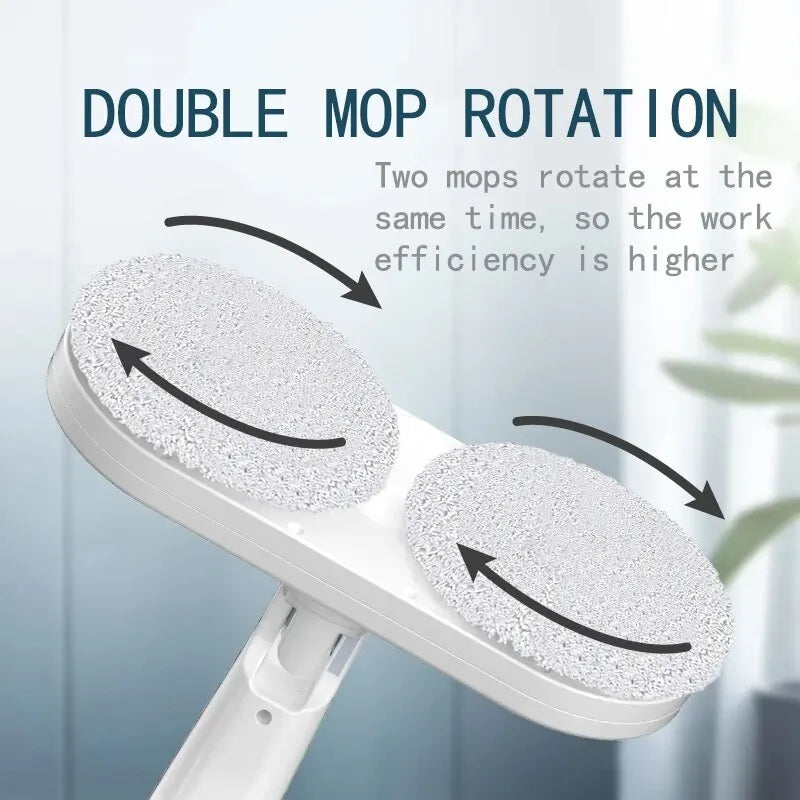 Wireless Electric Spin Mop Cleaner Automatic Home Cleaner