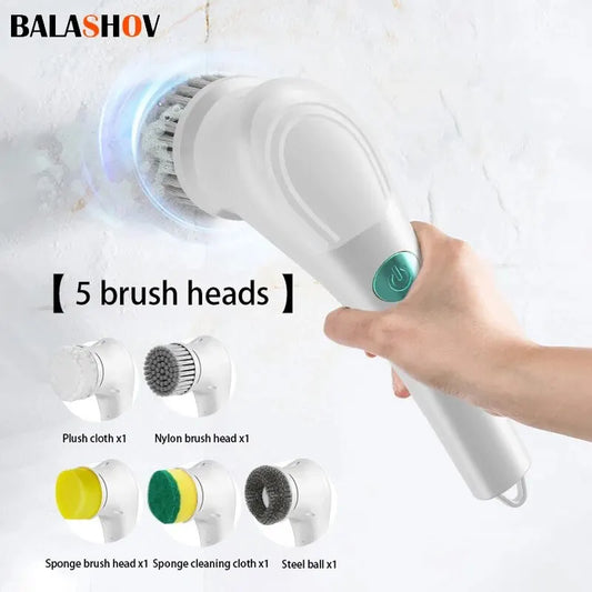 Wireless Electric Cleaning Brush
USB Rechargeable Rotary Scrubber
Multifunctional Cleaning Gadget