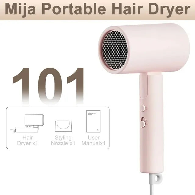 XIAOMI MIJIA Portable Anion Hair Dryer H101