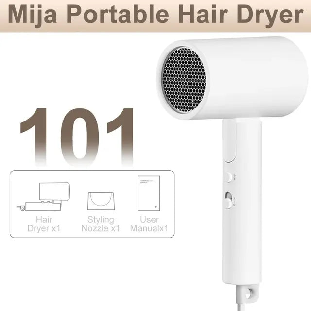 XIAOMI MIJIA Portable Anion Hair Dryer H101