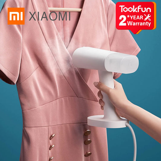 XIAOMI MIJIA Steamer Iron Portable Steam Flat Ironing Clothes Hanging Garment Steamer Electric Steam Cleaner Home Appliances.