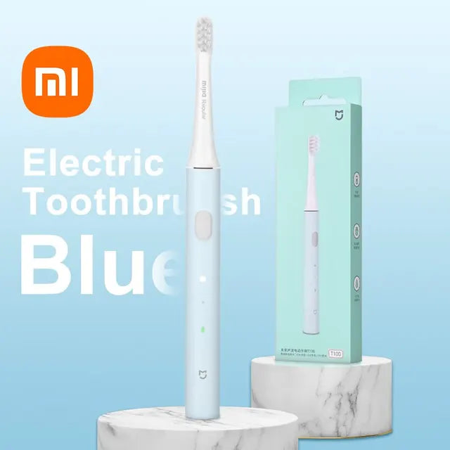 XIAOMI Mijia T100 Sonic Electric Toothbrush
Mi Smart Waterproof Tooth Head Brush
IPX7 Rechargeable USB for Teeth Brush Whitening