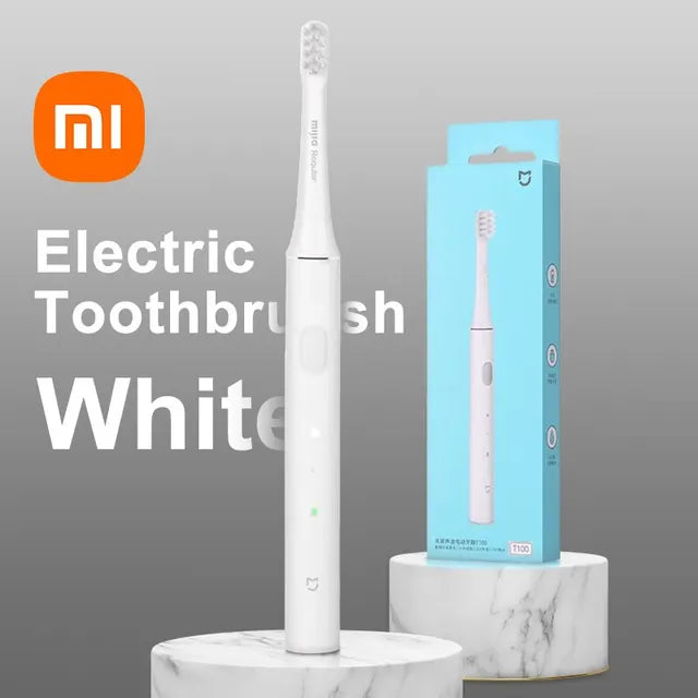 XIAOMI Mijia T100 Sonic Electric Toothbrush
Mi Smart Waterproof Tooth Head Brush
IPX7 Rechargeable USB for Teeth Brush Whitening