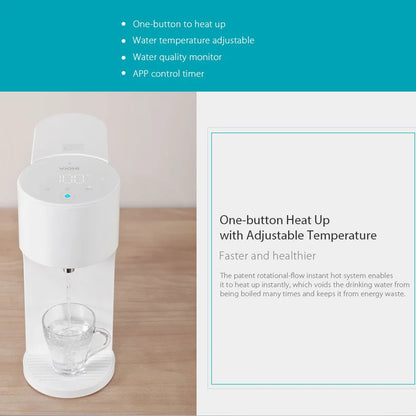 VIOMI Smart Instant Hot Water Dispenser 4L
VIOMI Water-Quality Indes Baby Milk Partner Heater
VIOMI Drinking Water Kettle