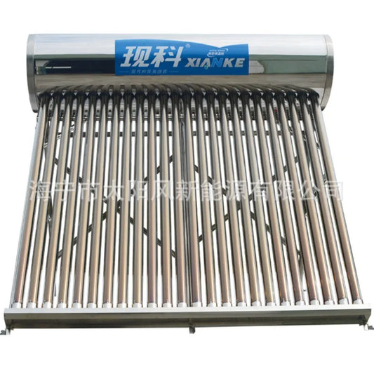 YY Solar Household Water Heater Xinke 304 Stainless Steel Water Heater