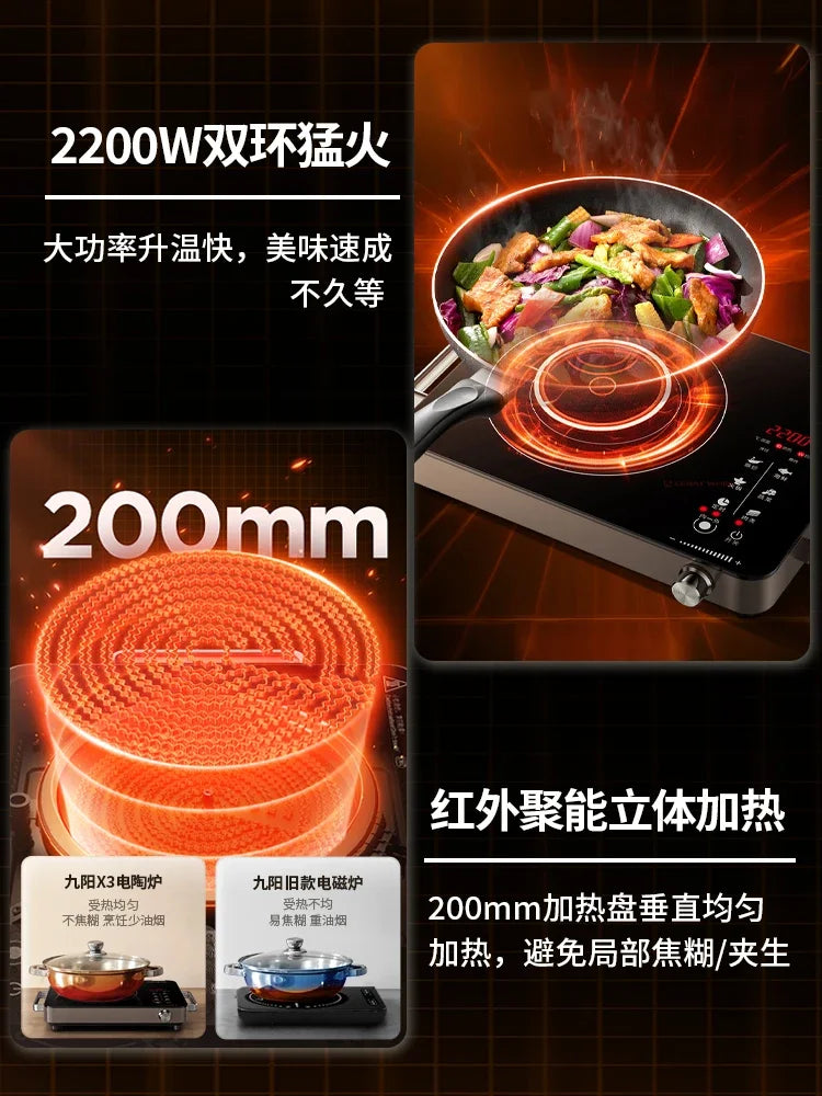 1. Electric Ceramic Stove
2. Household Hot Pot
3. Stir-Frying Induction Cooker
4. High-Power Induction Cooker
5. Multi-Function Battery Stove