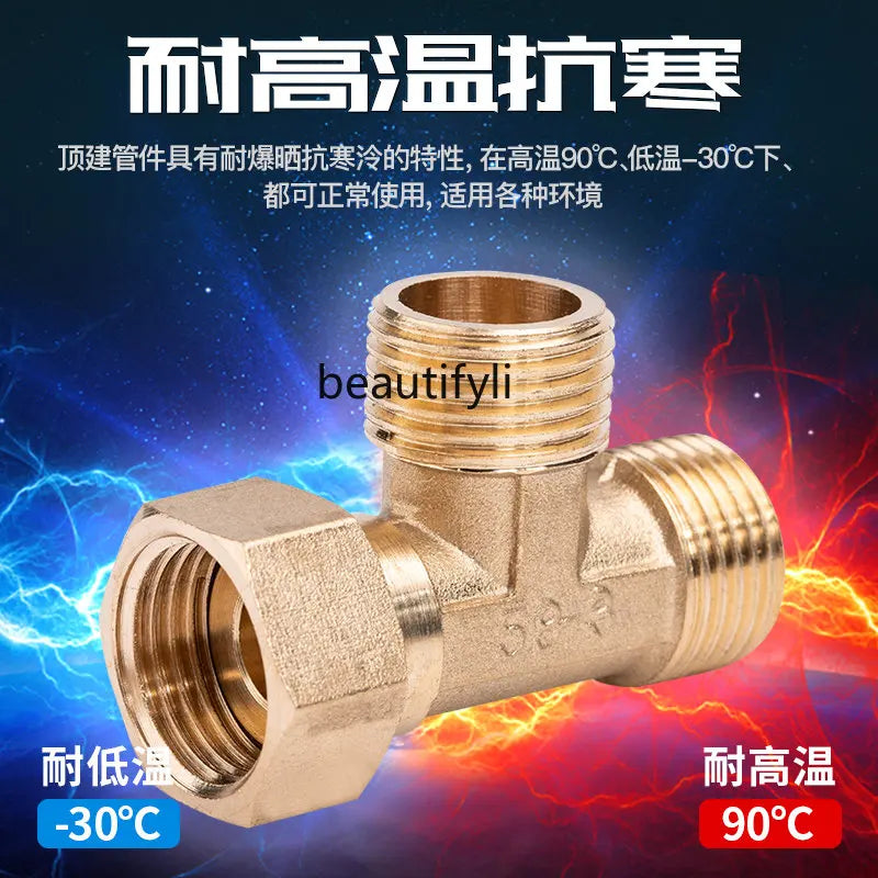 Ppr Copper Loose Joint Water Heater Water Pipe Accessories
